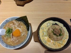 熟成醤油 肉そば ＋ チャーハンセット