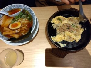 熟成醤油ラーメン ＋ チャーハンセット