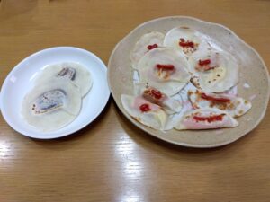 餃子の皮で作ったおかず