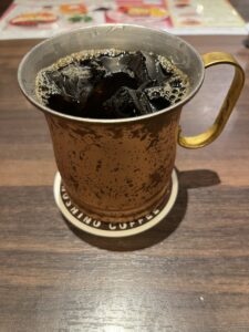 星乃珈琲名物の「アイスコーヒー」
