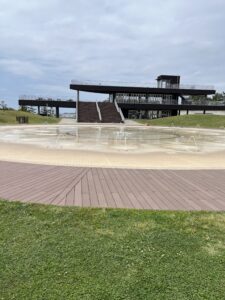 ふなばし三番瀬環境学習館 噴水広場