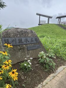 坂川親水広場のじゃぶじゃぶ池
