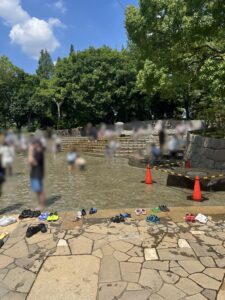 北柏ふるさと公園 じゃぶじゃぶ池
