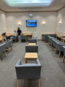 イオンモール苫小牧のラウンジ
