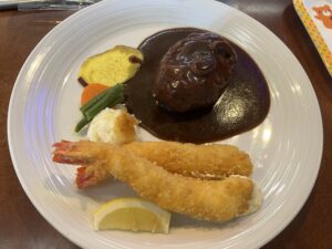 しゃりま 海老&デミハンバーグ