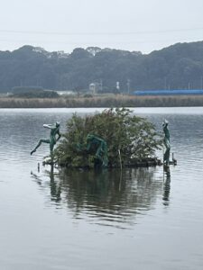 河童のモニュメント