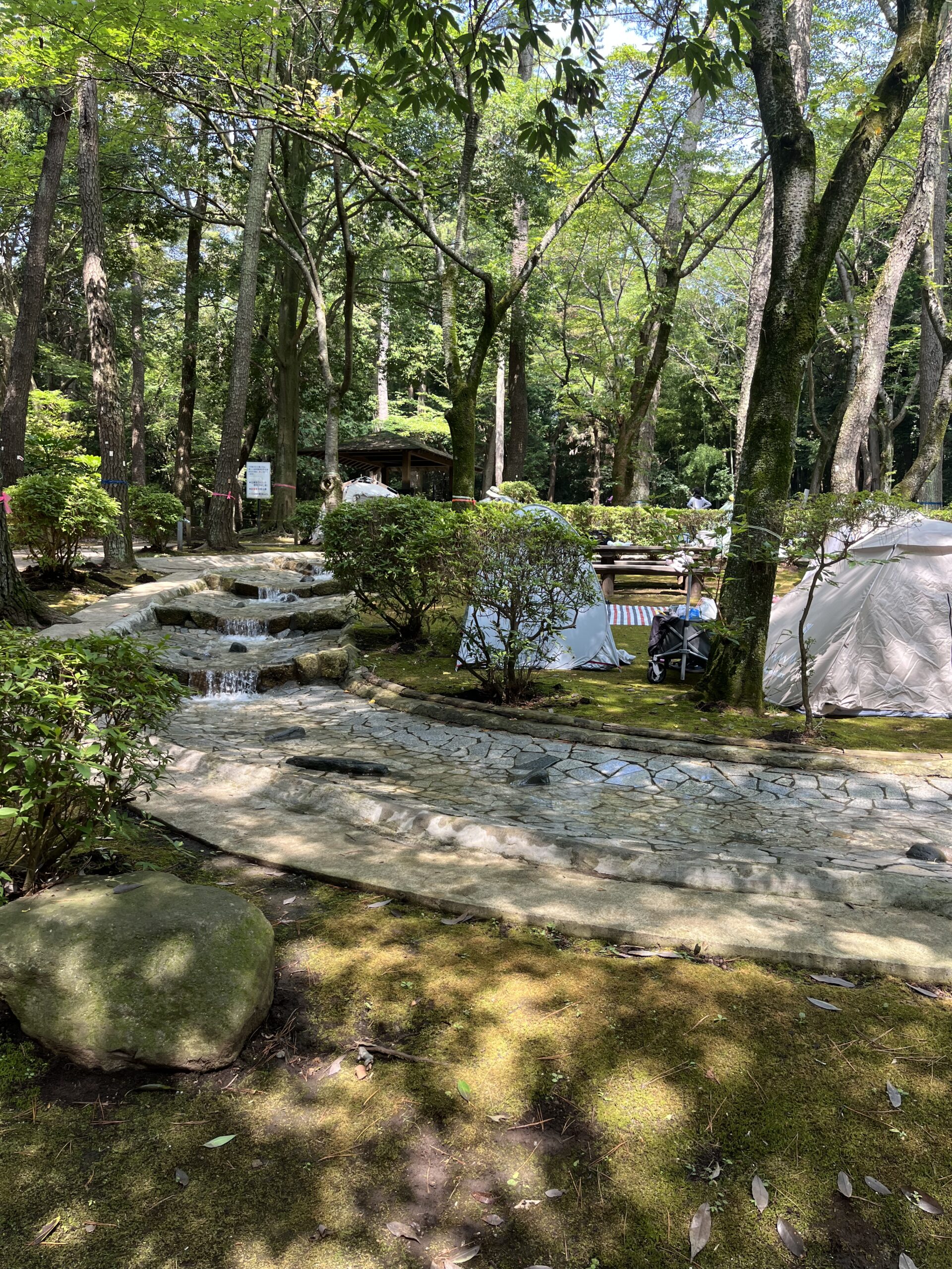 手賀の丘公園、じゃぶじゃぶ池